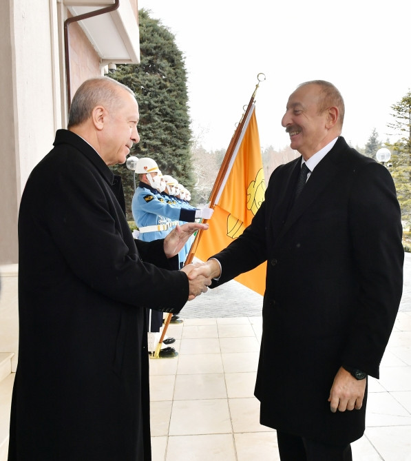 Azerbaijani, Turkish Presidents meet in Ankara